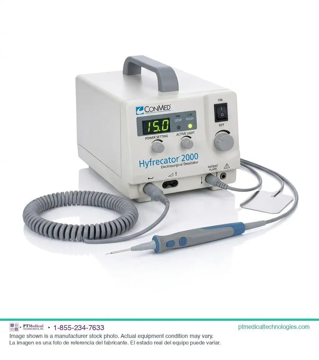 Used HYFRECATOR2000 CONMED Electrosurgical / Cautery Texas US | PT Medical Technologies #1458429