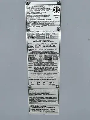 USED ENGINEERED AIR HE321/O