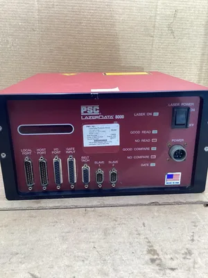 PSC Automation LazerData 8000;  LD8004 Barcode Scanner