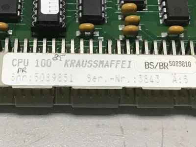 USED KRAUSS MAFFEI CPU 100