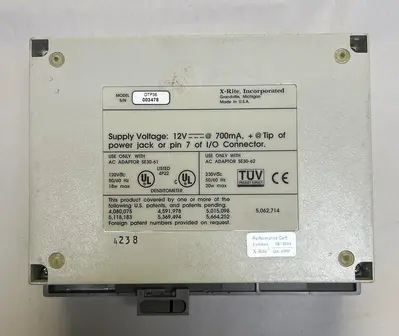 Used X-RITE DTP36 Misc Electrical & Power Parts | Surplus Asset Holdings #1218408
