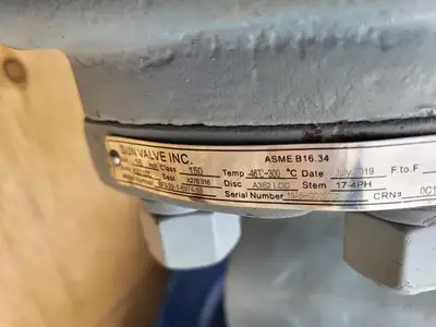 NEW 2019 SUN VALVE INC BF3-22-1-6974-16