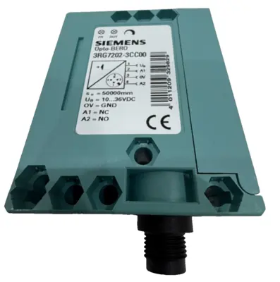 NEW SIEMENS 3RG7202-3CC00 THRU-BEAM SENSOR 36V 3RG72023CC00