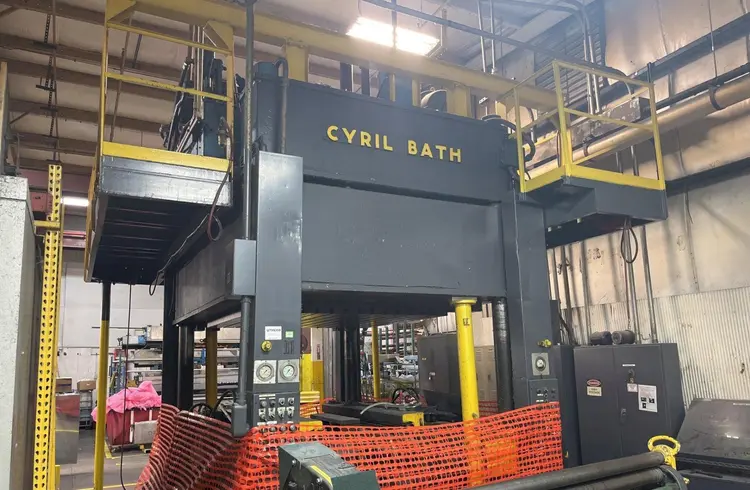 Used CYRIL BATH _UNKNOWN_ Stretch Forming Machines Ohio US | Yoder Brothers machinery #444549