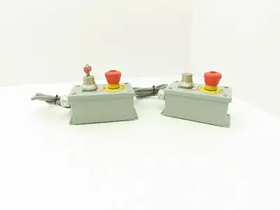 Hoffman E2PBG Electrical Enclosure Emergency Stop Key to Reset ONE KEY Lot of 2