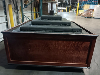 124-0106 Wooden Produce Display Table