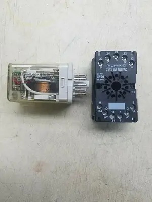 KUHNKE RELAY UF3-24VDCN BASE Z393 10A 380VAC