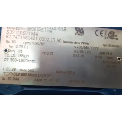 Used 10" Premier Pneumatics Rotary Valve Airlock