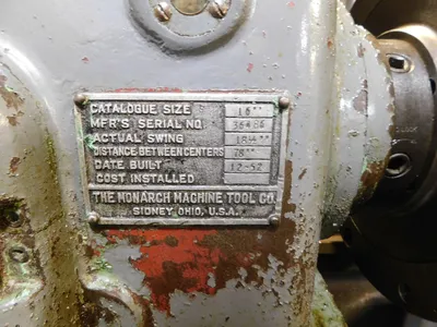 MONARCH 60 Engine Lathes (Gap Bed, Hollow-Spindle, Tracer) | Mohawk Machinery (2)