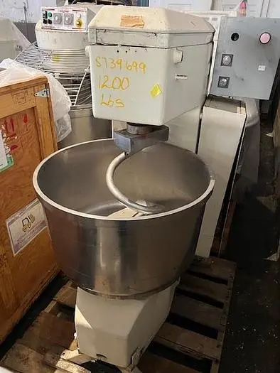Mixer, Dough, Spiral, 200 lb, S/st, Pietro Berto, #S739699