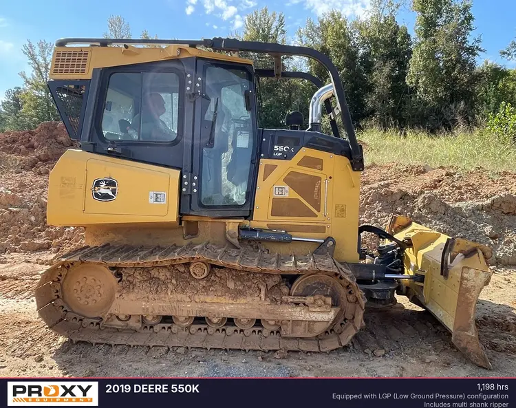 Used 2019 DEERE 550K Bulldozers North Carolina US | Proxy Equipment #1377805