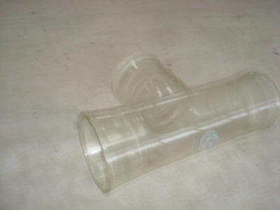Qvf Glass Equal Tee Piece Pt6