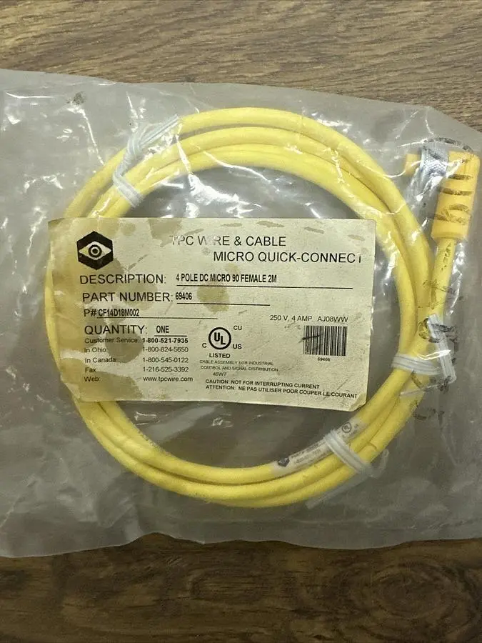USED TPC WIRE AND CABLE 69406
