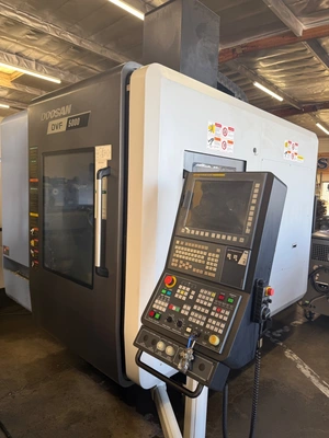 2020 DOOSAN DVF 5000 MACHINING CENTERS, VERT., N/C & CNC, 5-AXIS | Wheeler Machinery Sales (6)