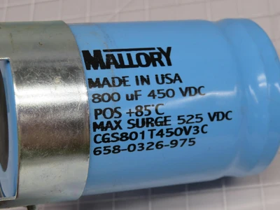 Used MALLORY _UNKNOWN_ Capacitors | OCO Industrial #1618217