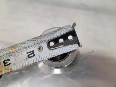 1" Female to 1.5" Male 90 Degree Elbow Hydraulic Adapter