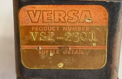 NEW VERSA VSP-2301 PRESSURE VALVE VSP2301