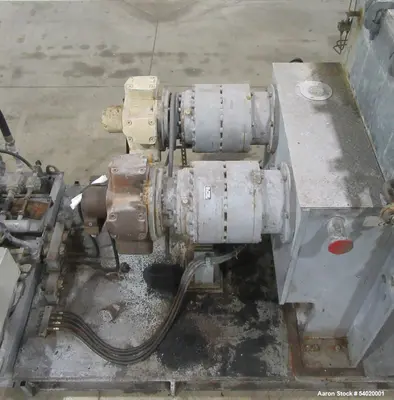 Used Lleal AME-2600 SF-H Double Sigma Extruder Kneader | 350 Gal Working | Vacuu