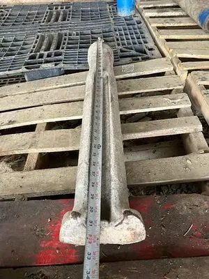Used AFTERMARKET 5-7/8” TO 6” DIAMETER X 31” LENGTH CABLE TOOL DRILLING CHISEL BIT Other Cutting Tools Pennsylvania US | East West Machinery & Drilling #1417187