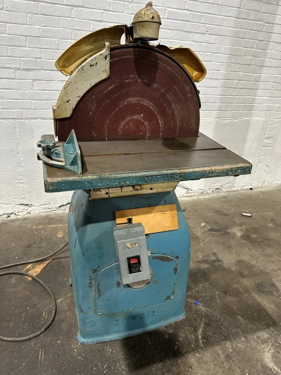 MASTER 24" DISC SANDER