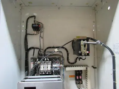 GE 7VNES030CDO1 50HP Adjustable Speed AC Drive System In Cabinet 500V 127A
