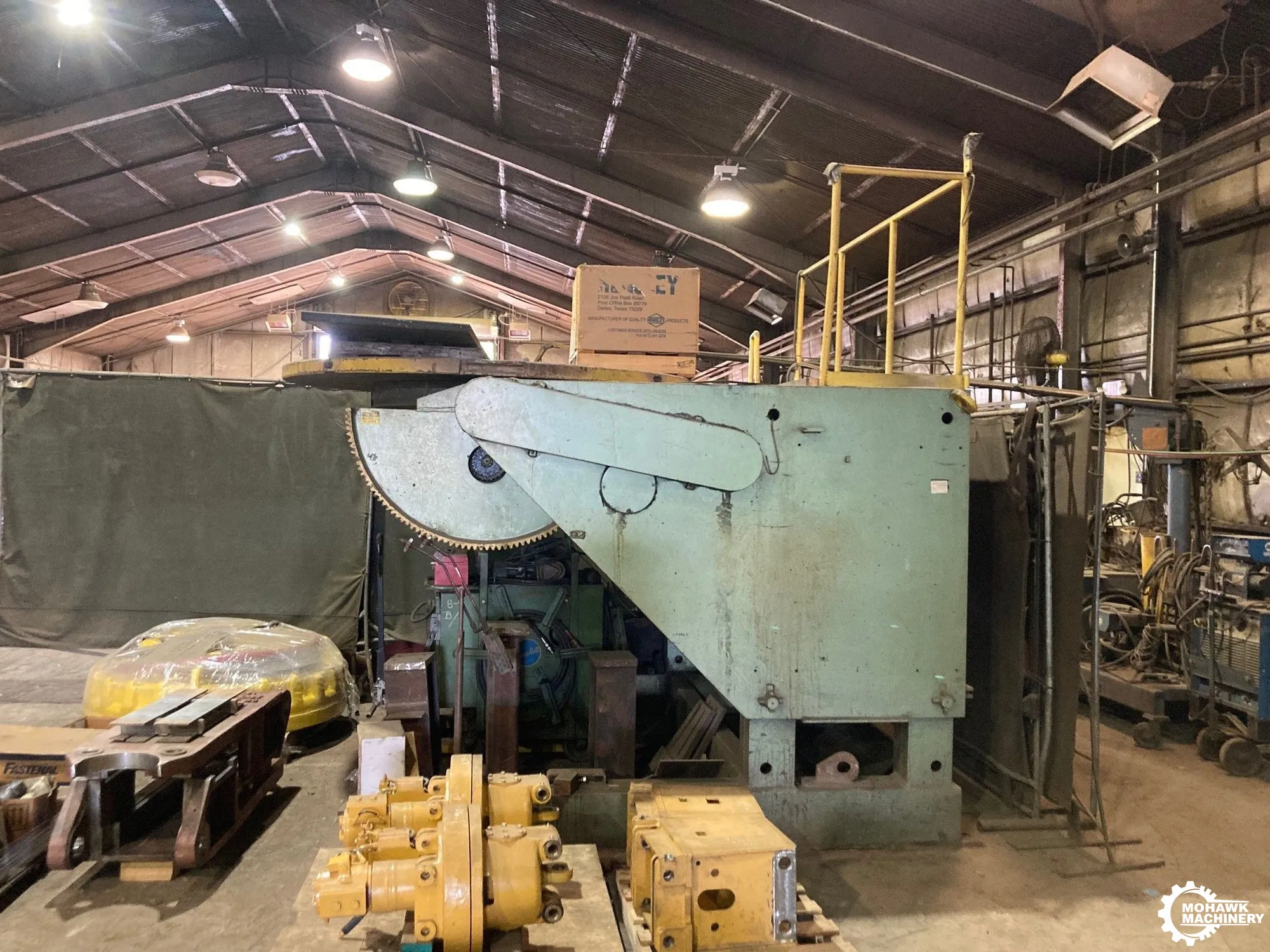 40,000 LB ARONSON “HD400A” VARI-SPEED WELDING POSITIONER