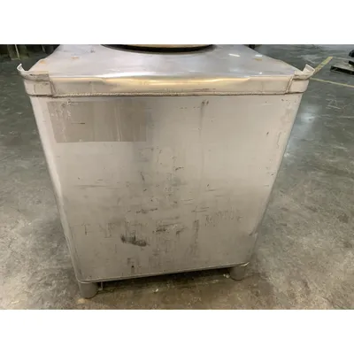 Used 395 Gallon IBC Stainless Steel Portable Liquid Tote