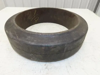 Goodrich 16x4-1/2x12 Forklift Tire Smooth Solid Press-on Black