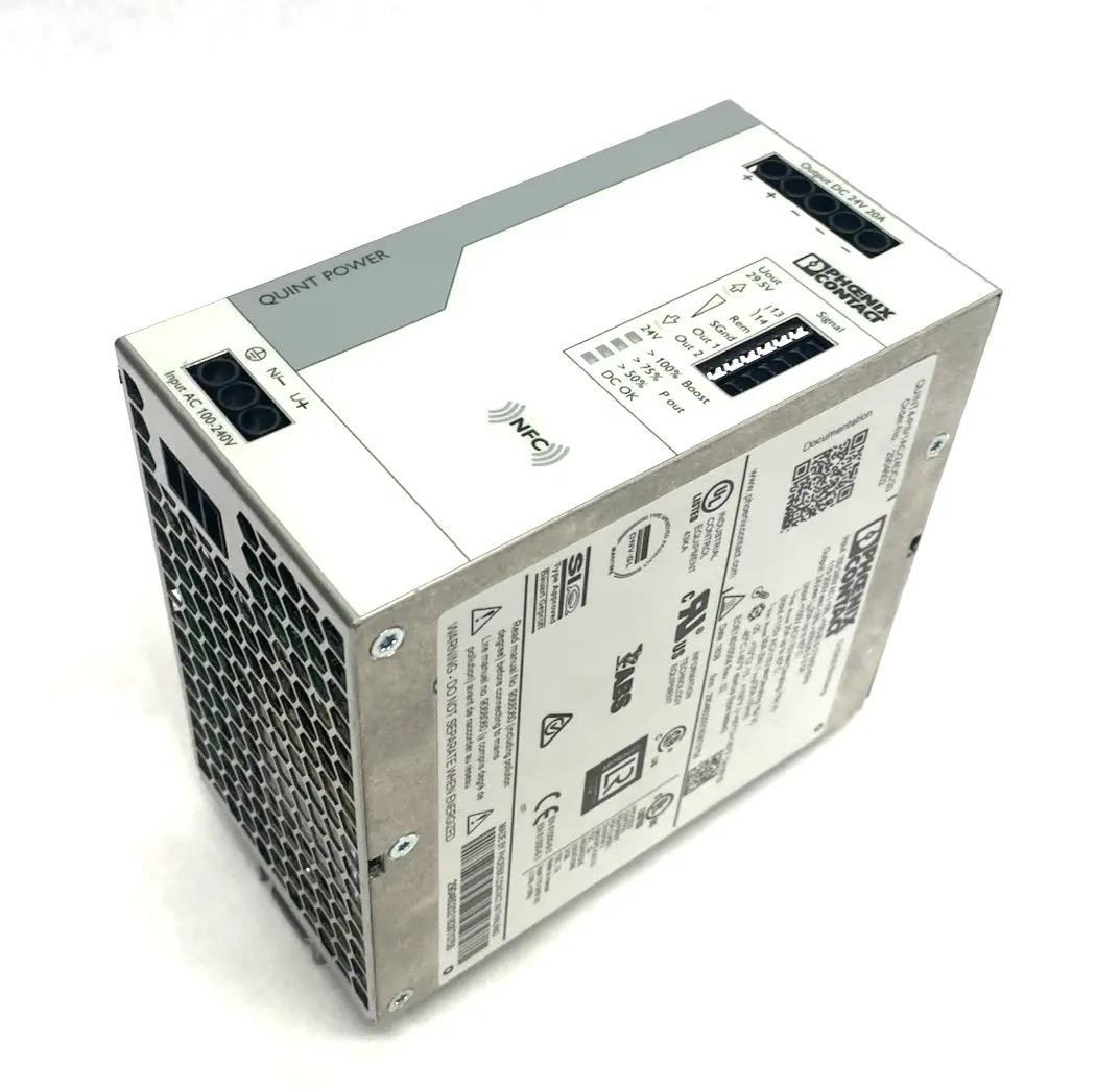 Used Phoenix Contact Primary-Switched Power Supply 2904602 DIN Rail Power Supplies Michigan US | Maverick Industrial Sales #1456737