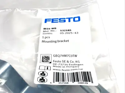 New | in-Stock Festo 532185 Parts (Hydraulics and Pneumatics) Michigan US | Maverick Industrial Sales #1391494