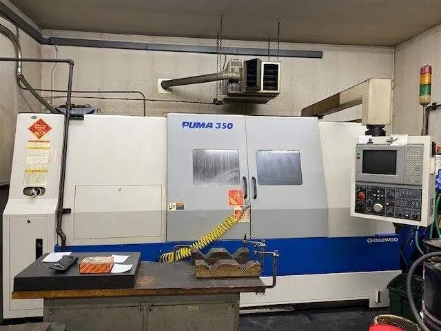 Used 1998 DAEWOO PUMA 350B CNC Lathes Illinois US | 520 Machinery Sales LLC #1171397