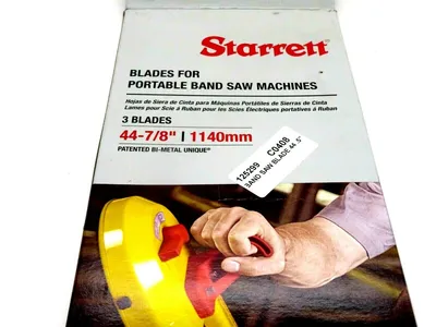 3 NEW STARRETT UNIVERZ BM14 44-7/8" 1140MM BAND SAW BLADES