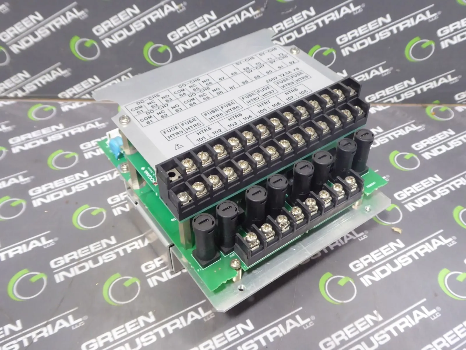 Yokogawa K9475RR-02 / K9475SR-01 O2Mation Power Ext / Relay Ext Assembly Used