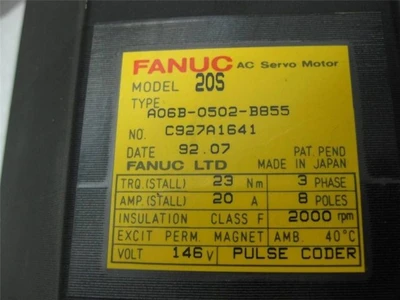 USED FANUC A06B-0502-B855