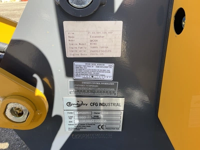 Used 2026 CFG INDUSTRY QK20R Crawler Excavators - Mini Michigan US | Miedema Asset Management Group #1372912