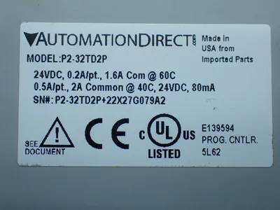 New | in-Stock AUTOMATION DIRECT P232TD2P PLC Expansion Units Ohio US | HGR 24 #1150772