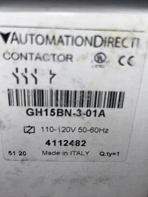 NEW AUTOMATION DIRECT GH15BN-3-10A