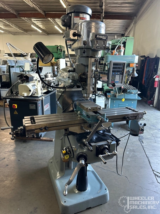 BRIDGEPORT HARDINGE SERIES I MILLING MACHINES, VERTICAL | Wheeler Machinery Sales