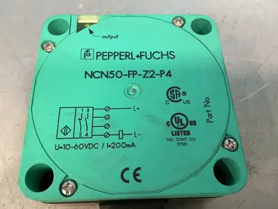 Used PEPPERL + FUCHS NCN50FPZ2P4 Proximity Sensors Ohio US | HGR 24 #1550040