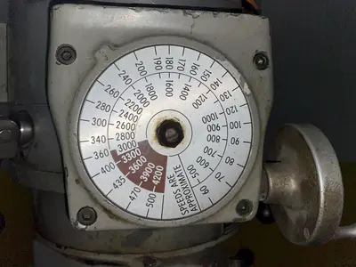 1.5 HP BRIDGEPORT SERIES I VERTICAL MILL / MILLING MACHINE: STOCK #20707