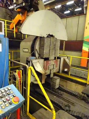 USED CLOOS ROMAT 310 WELDING UNIT FOR BIG PIECES