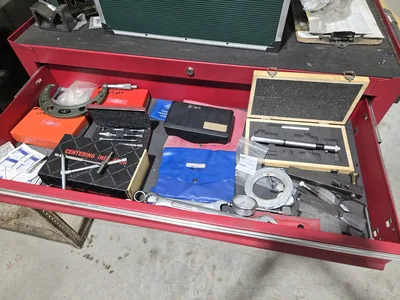 Toolbox and Contents; Mixed Gages