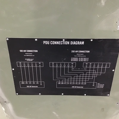 Unbranded Power Distribution Unit System Generator 60A 3PH Coil Volts 120VAC