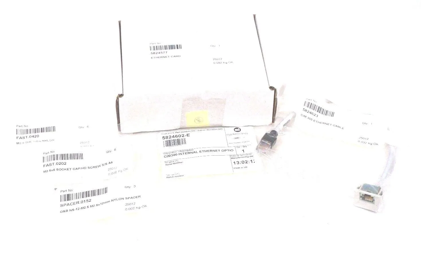 NEW MARKEM-IMAJE 5824602-E CIM300 ETHERNET OPTION CARD 5824577, 5824602