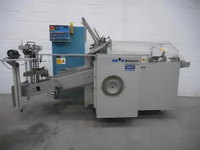 Uhlmann model C100 horizontal cartoner.