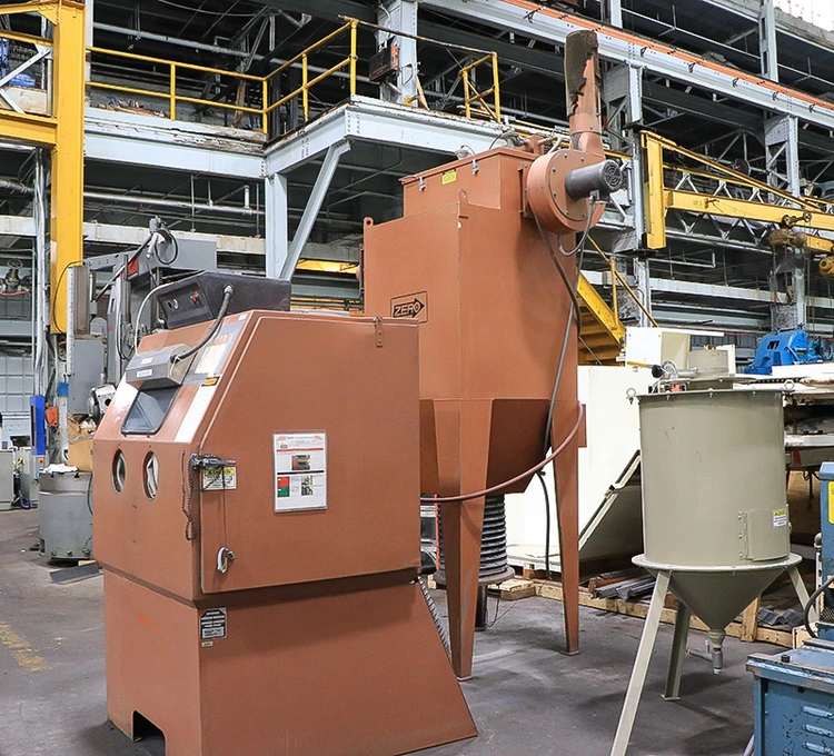 Used 1998 Zero Blast BNP220, SUCTION TYPE, RPH-2R COLLECTOR, RECLAIMER Blast Cleaning New Jersey US | Machinery Values #302755