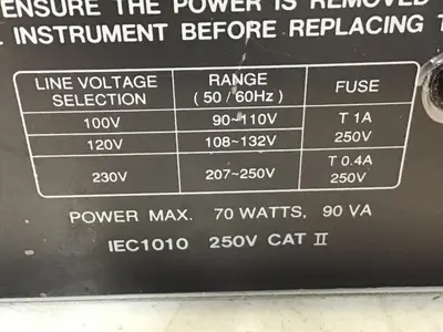 USED GW INSTEK GOS-6112