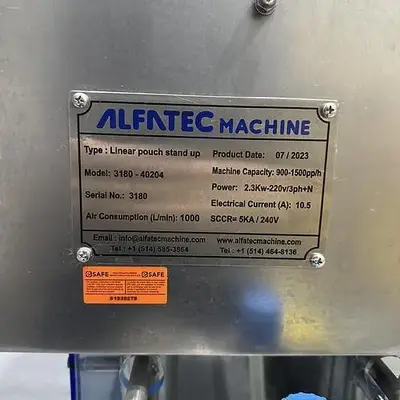 USED 2023 ALFATEC MACHINE 3180-40204