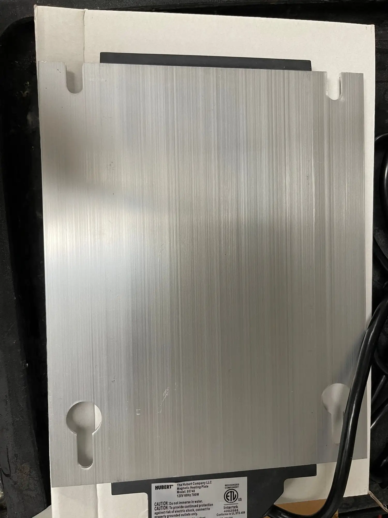 New | in-Stock Hubert New Hubert 95748 Electric Chafer Heater Warmer Buffet Catering 120V 700W - WH Hot Plates Illinois US | Falcon Restaurant Supply #1375908