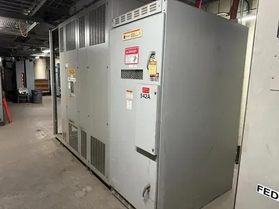 ABB CUTLER HAMMER 2500/3333 kVA 13800 Delta to 600Y 3PH Dry Type Transformer